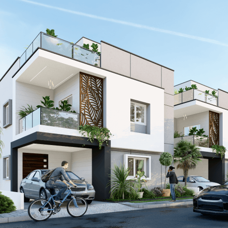 Serene landscape - day view