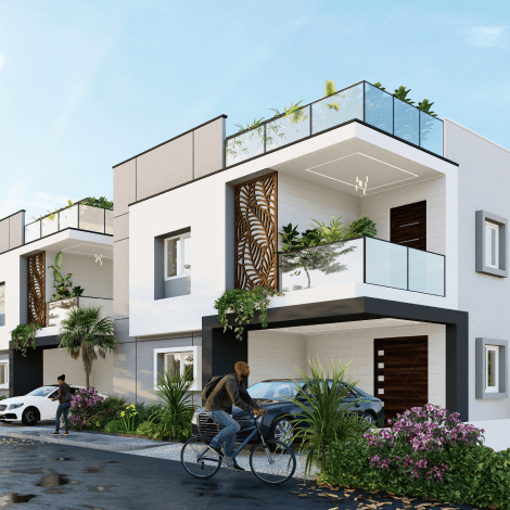 Serene villas - day view